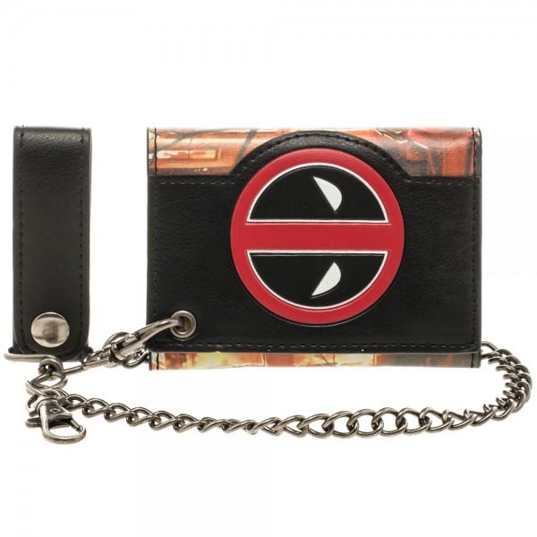 Marvel Deadpool Fire Chain Wallet