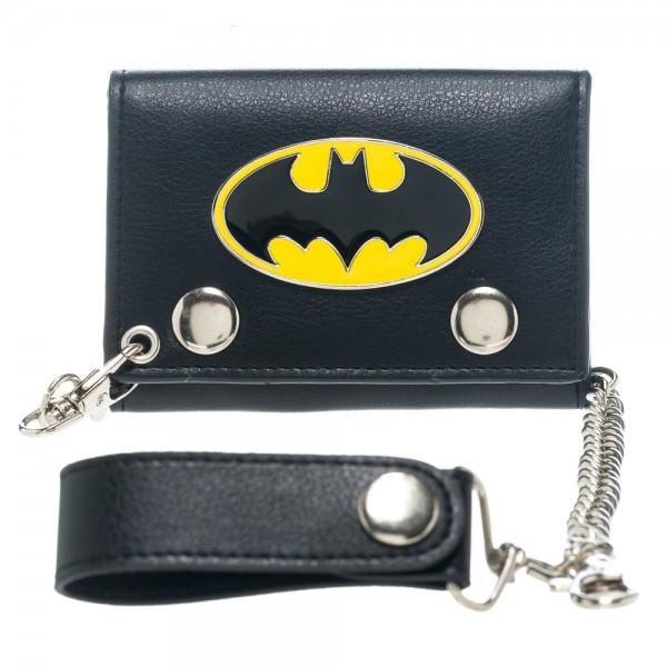 Batman Metal Badge Chain Wallet