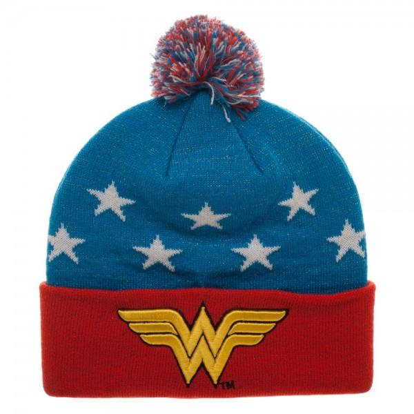 Wonder Woman 3D Embroidery Beanie