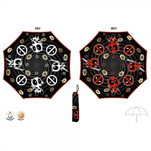 Marvel Deadpool Liquid Reactive Umbrella