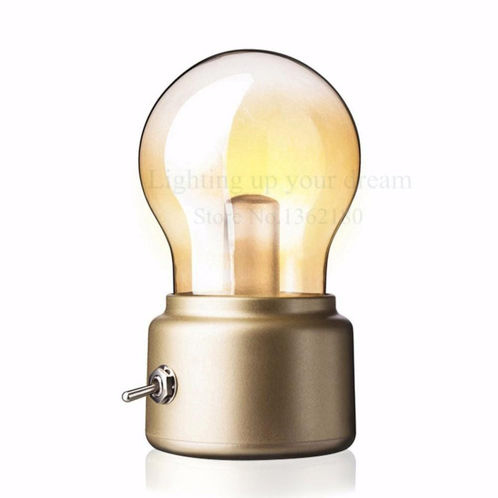 Minimalist Vintage Bulb Led Light