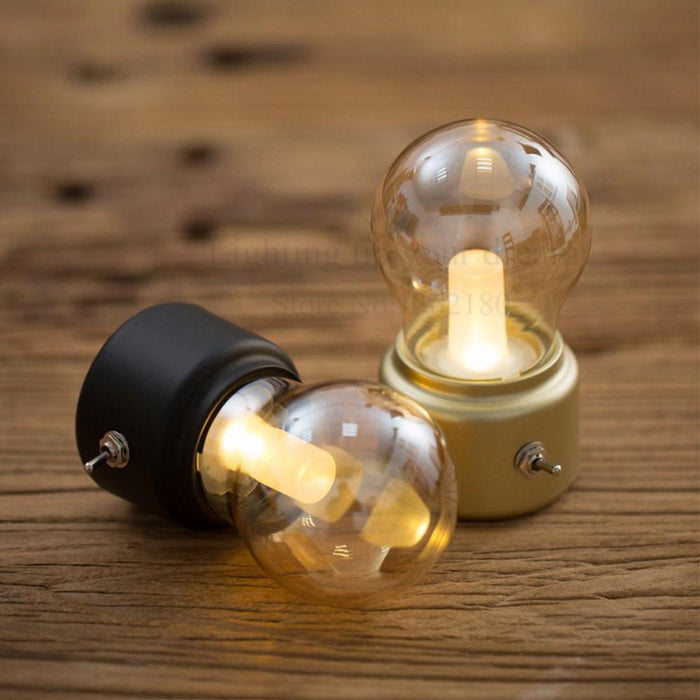 Minimalist Vintage Bulb Led Light