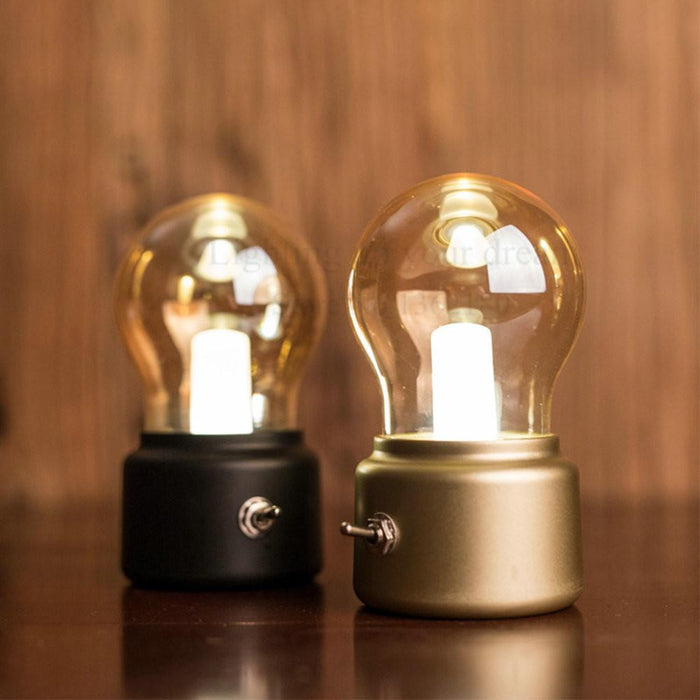 Minimalist Vintage Bulb Led Light